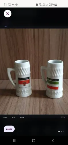 Mini Canecas de Cerveja Alemãs