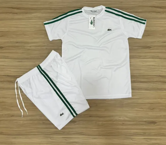 Kit Conjunto Dry fit camisa + bermuda verão luxo