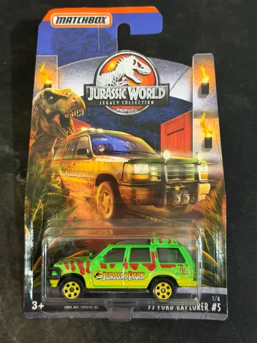Matchbox Jurassic Park Ford Explorer
