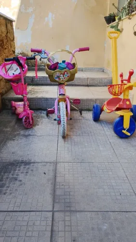 Bicicleta, patinete e motoquinha infantil
