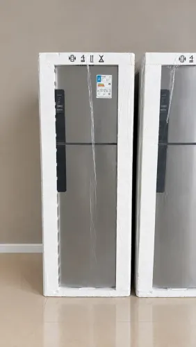 Geladeira Electrolux 380L Inox Nova Com NF