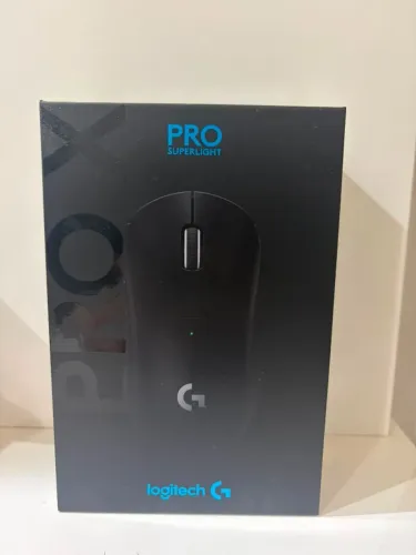 Mouse Logitech G Pro Superlight Preto - Novo Lacrado