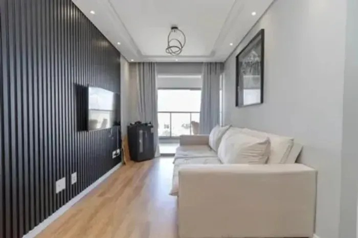 Estúdio de 1 quarto com vaga em Santo Amaro, SP: Conforto e praticidade em 43m²! Venha con