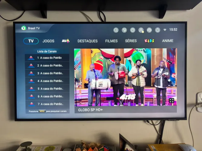 Smart TV 43" com NF Samsung Crystal UHD 4K DU8000 - NF e Estado de Nova BY