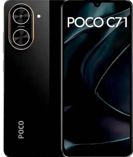 Celular Xiaomi Poco C71 256GB 8GB Preto