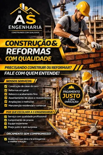 Reforma e construção
