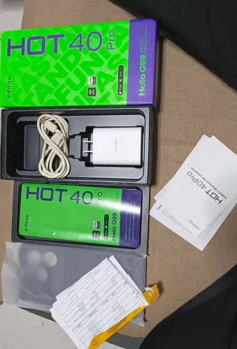 Infinix Hot 40 Pro Free Fire Edition 256GB/16GB RAM - Seminovo (Ler Descrição)