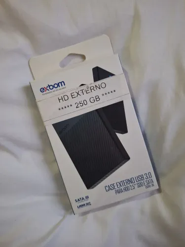 HD Externo 250GB USB 3.0 Exbom