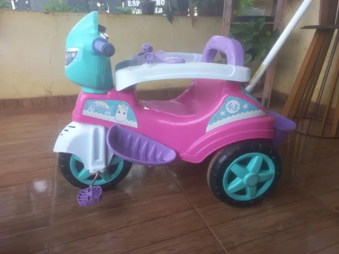 Triciclo feminino rosa