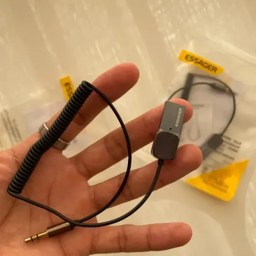 Adaptador Bluetooth 5.0 P2 para Som de Carro | Essager
