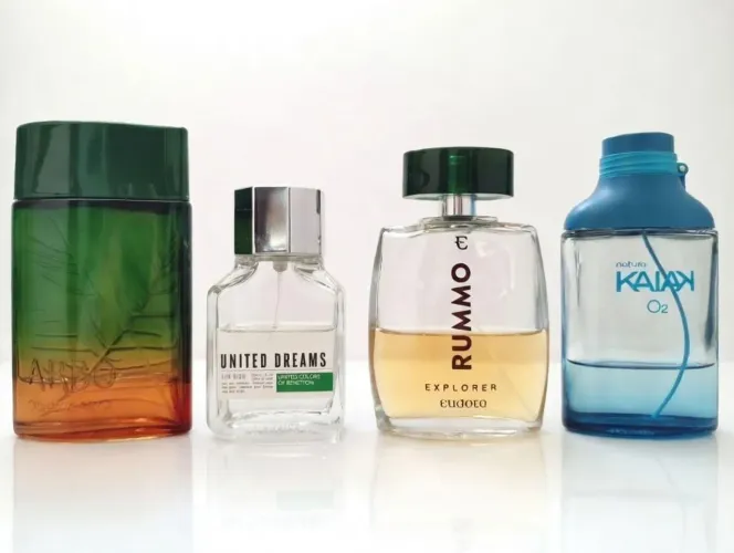 Perfumes para troca 