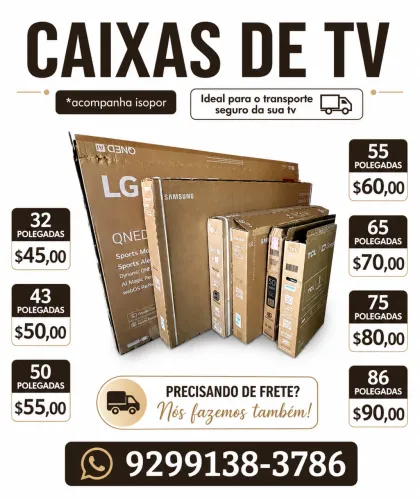 CAIXA DE TV 