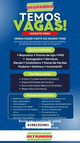 Vagas abertas 