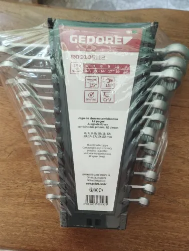 Jogo de chaves combinadas GEDORE 12 Peças 