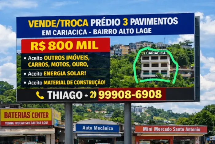 FECHA HOJE: Prédio 3 pavimentos pronto para morar ou investir ? aceito tudo listado abaixo