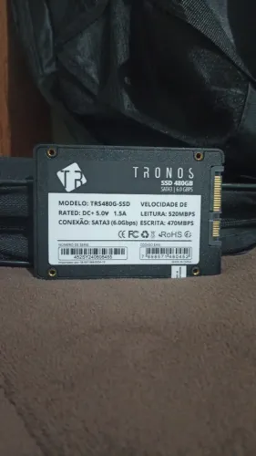 SSD 480GB Tronos SATA 3 Novo