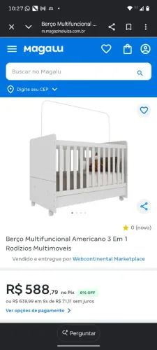 BERCO AMERICANO COM GAVETEIRO