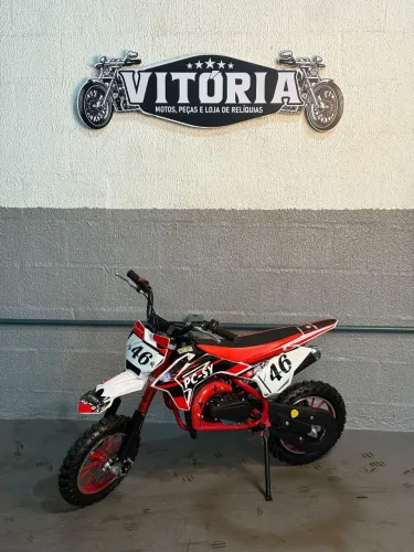 Mini moto Cross 50cc manual infantil gasolina