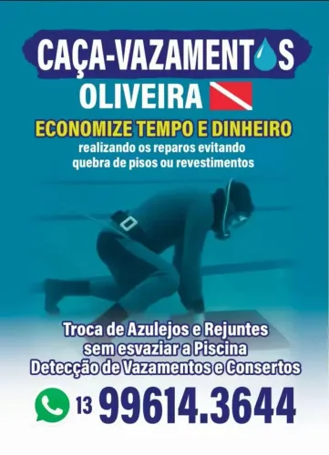 Piscina sem esvaziar