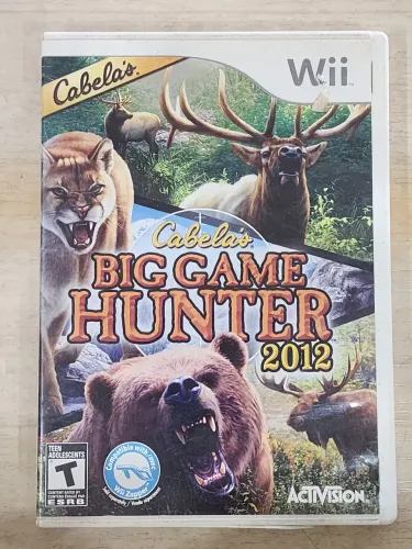 Cabelas Big Game Hunter 2012 de nintendo wii