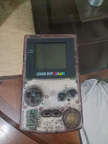 GameBoy Color Transparente (Com Jogos)