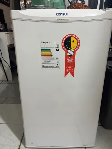 Frigobar branco top, excelente refrigerador