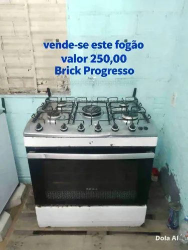 VENDE SE ESTE FOGÃO 250,00 SEIS BOCAS