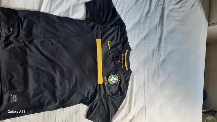 Camisa Preta original Brasil Relíquia