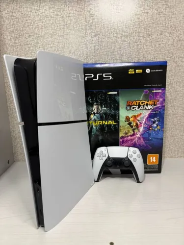 Playstation 5 Slim 1tb Seminovo na caixa!