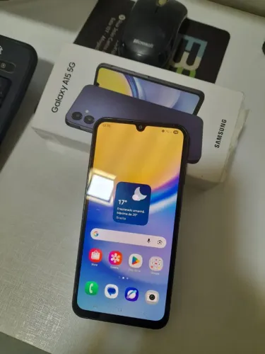 Galaxy A15 256gb 5g na caixa completo 