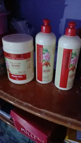 Kit de cabelo usado 1 vez