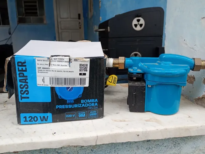 Bomba pressurizadora TSSAPER ( nunca usada )