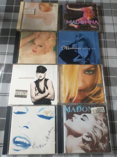Cds Madona todos em ótimo Estado ler anúncio até o fim