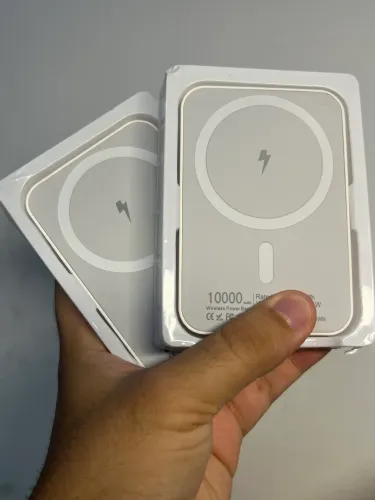 Carregador Portátil Indução 10.000mAh iPhone Powerbank Bateria