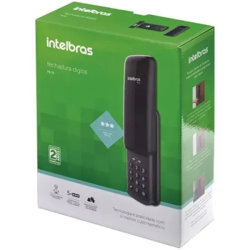 FECHADURA DIGITAL INTELBRAS FR10 - LOJA DADO DIGITAL