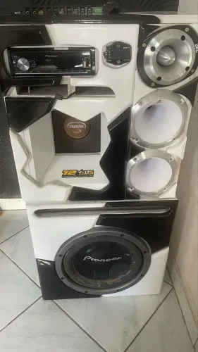 Caixa de Som completa