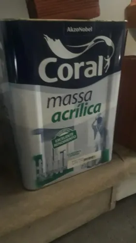 Massa Acrílica Coral 25kg