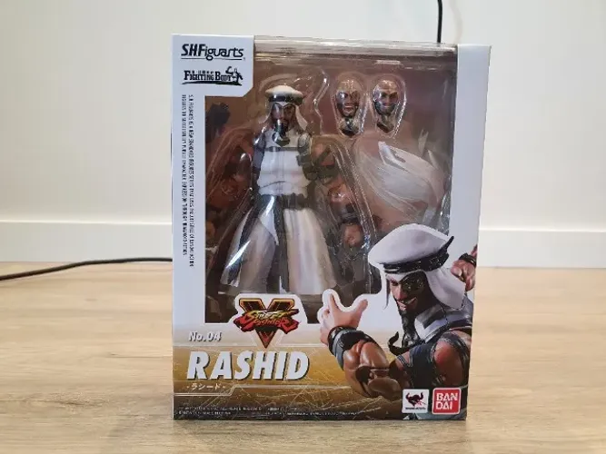 Sh Figuarts Street Fighter Rashid Original Bandai