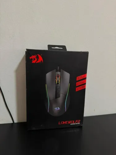 Mouse Gamer Redragon Lonewolf 2 RGB 12400 DPI 