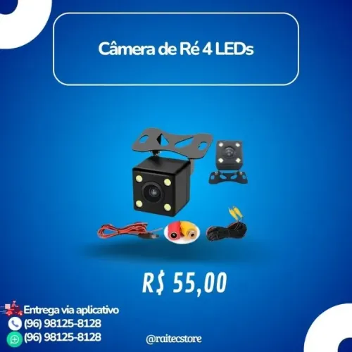 Câmera de Ré Automotiva