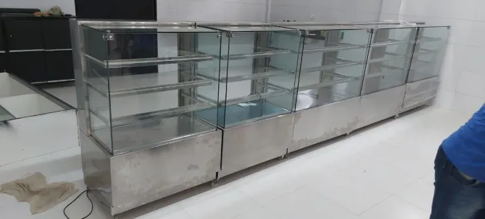 Balcão em aço inox