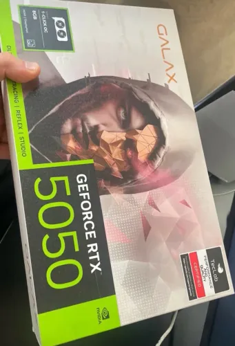 Placa De Vídeo Galax Rtx 5050 White Gamer 8gb, 1 Ano De Uso