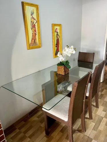 mesa de vidro