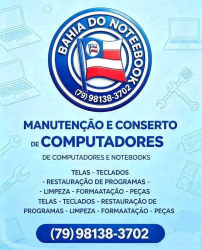 Bahia do notebook