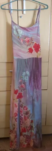 Vestido longo estiloso m