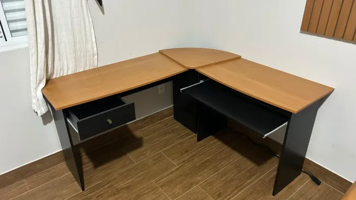Escrivaninha/ mesa de computador/ mesa de notebook/ estação de trabalho, mesa de estudos