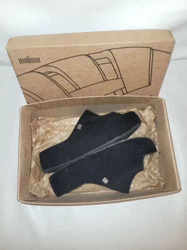 Tamanco Slide Melissa Free Platform Preto
