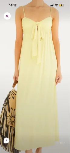 Vestido Farm Cetim