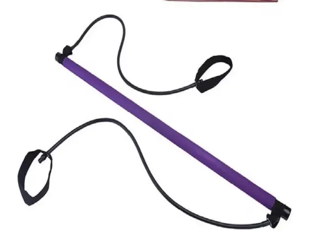 Kit portátil  com barra pilates