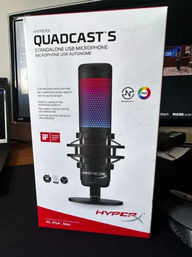 Microfone Hyperx Quadcast s